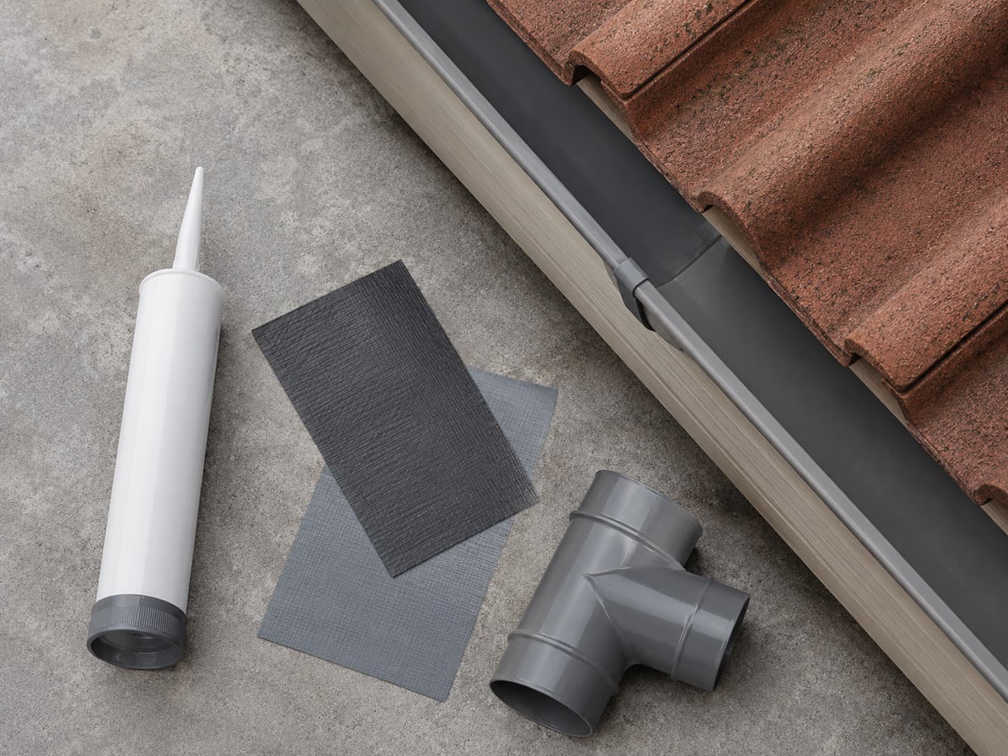 Gutter Sealant & Joint Kit with all included maintenance items